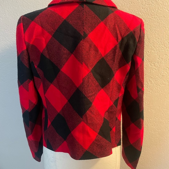 Jones New York Plaid Blazer - Picture 3 of 5